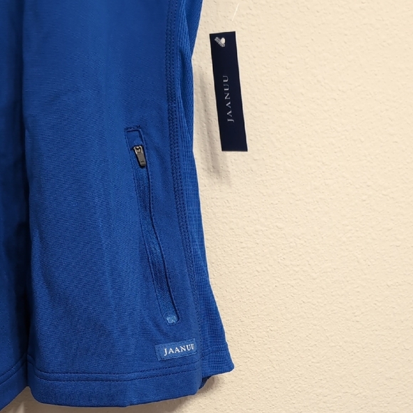 Jaanuu Women's Blue Short Sleeve Tee - Picture 2 of 5